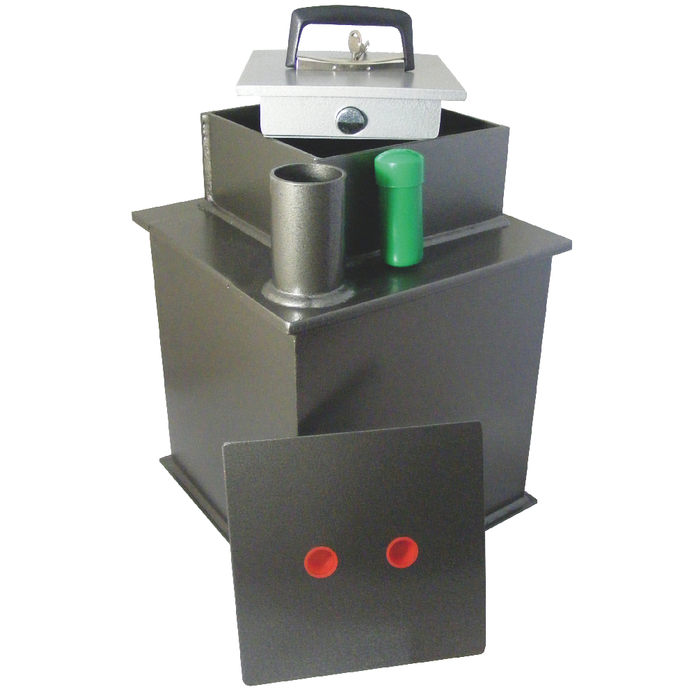 Anti-floatation Safe Capsule ASEC Safe Deposit Capsule - Non-Magnetic,  Anti-Float, 106mm Security Capsule For Valuables Waterproof Burial Capsule  For ...