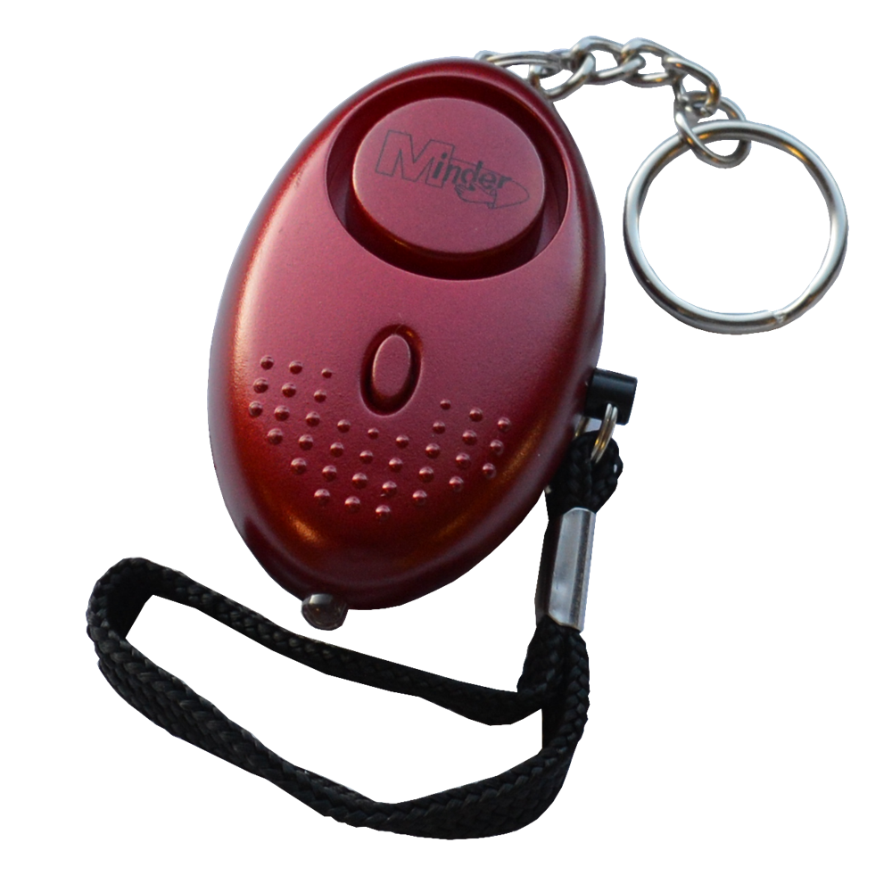 MINDER Mini Keyring Torch Personal Alarm - Main Image