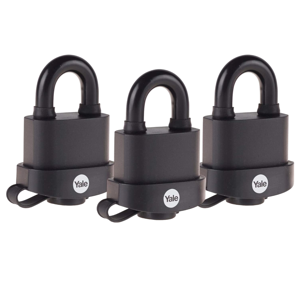 YALE Y222B 35mm High Security Trailer Padlock Pack of 3