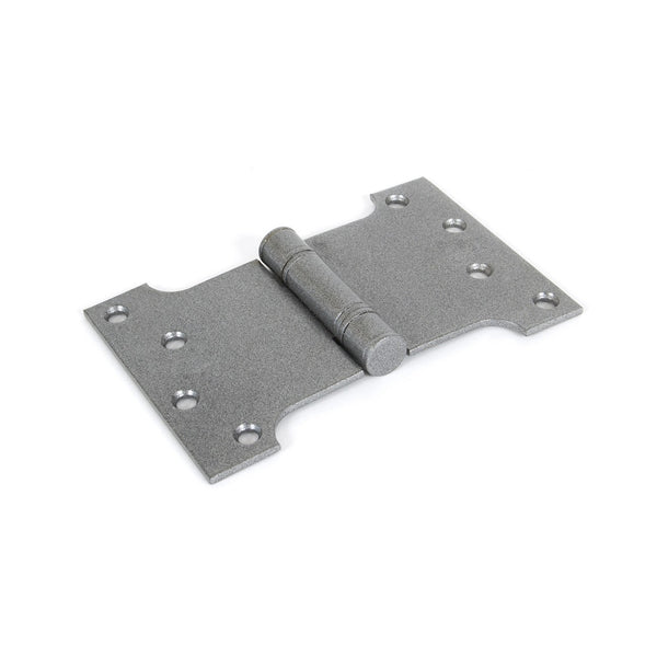 From The Anvil 4" x 4" x 6" Parliament Butt Hinges (pair) - Pewter