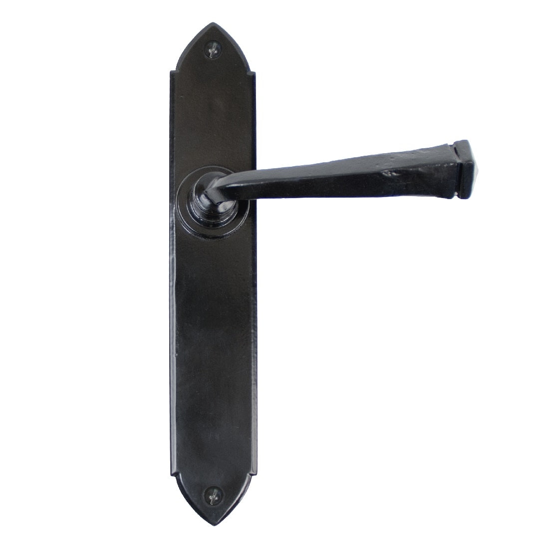From The Anvil Gothic Latch Handles Black