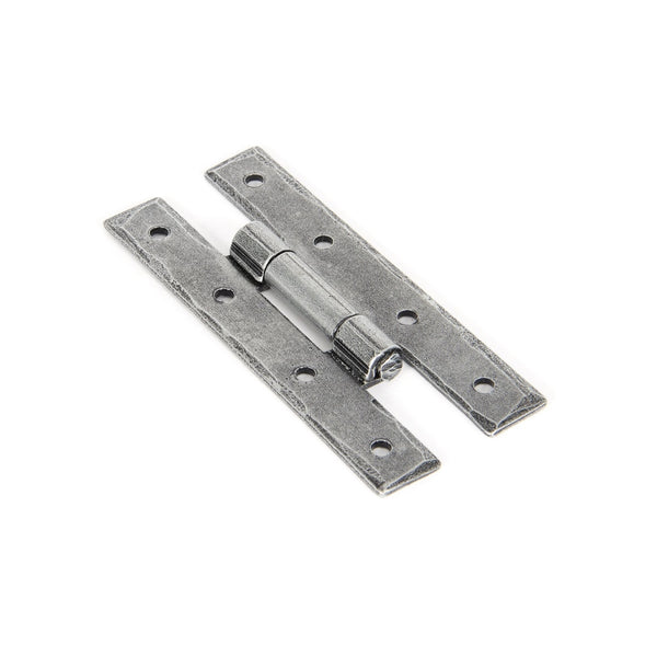 From The Anvil 3.25" 'H' Hinges (pair) - Pewter