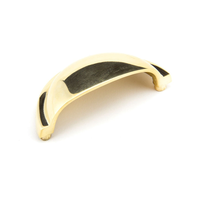 From The Anvil Regency Concealed Drawer Pull - Polished Brass