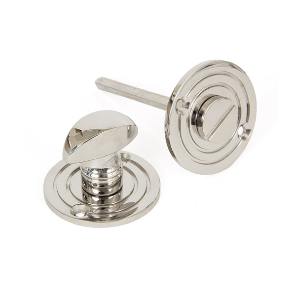 From The Anvil Round Bathroom Thumbturn - Polished Nickel