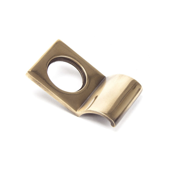 From The Anvil Period Rim Cylinder Pull - Polished Bronze