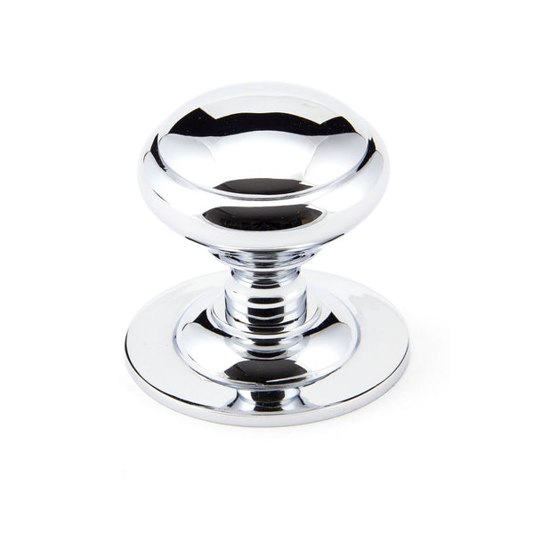 From The Anvil Centre Door Knob - Polished Chrome