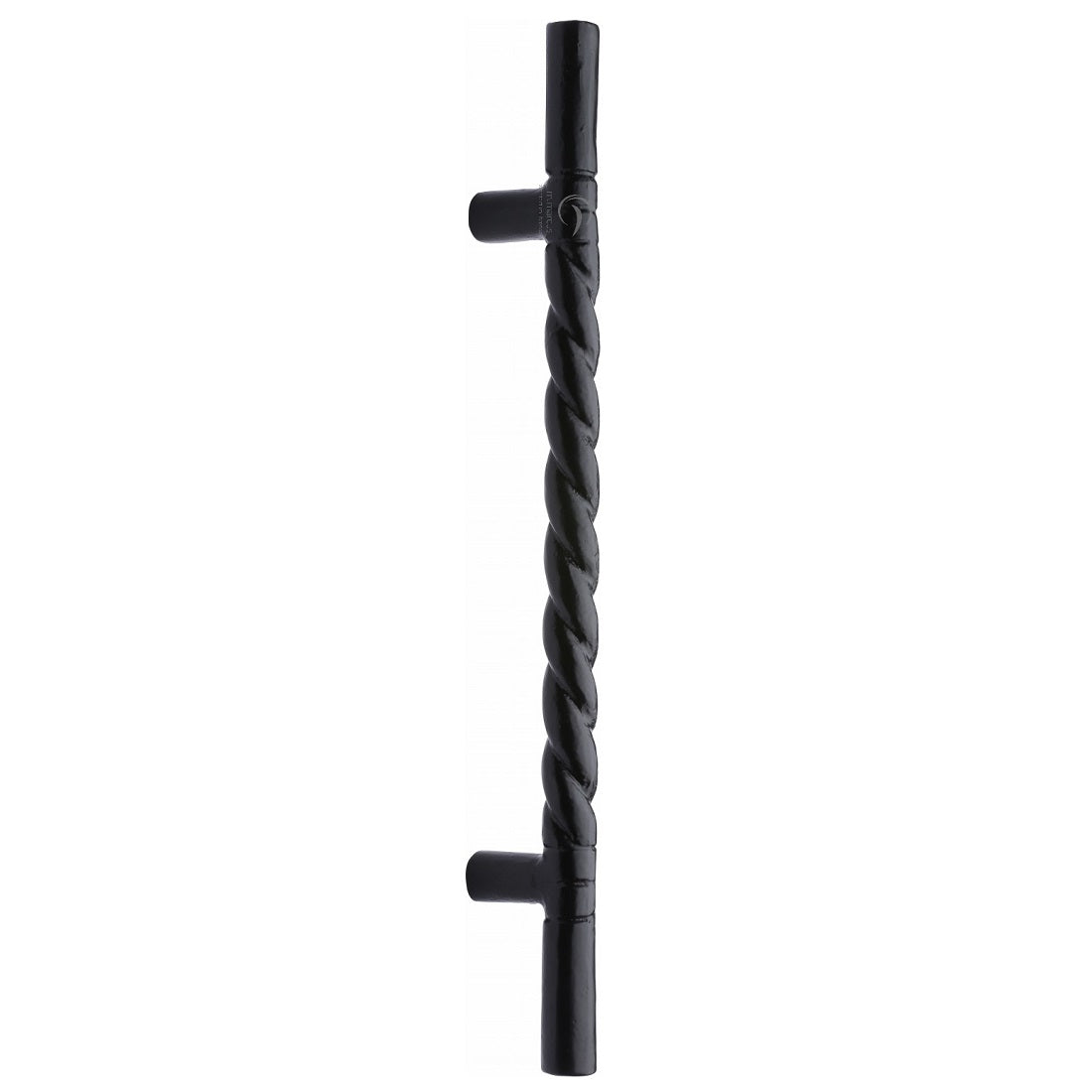 M.Marcus Rope Pull Handle 457mm Smooth Black Iron