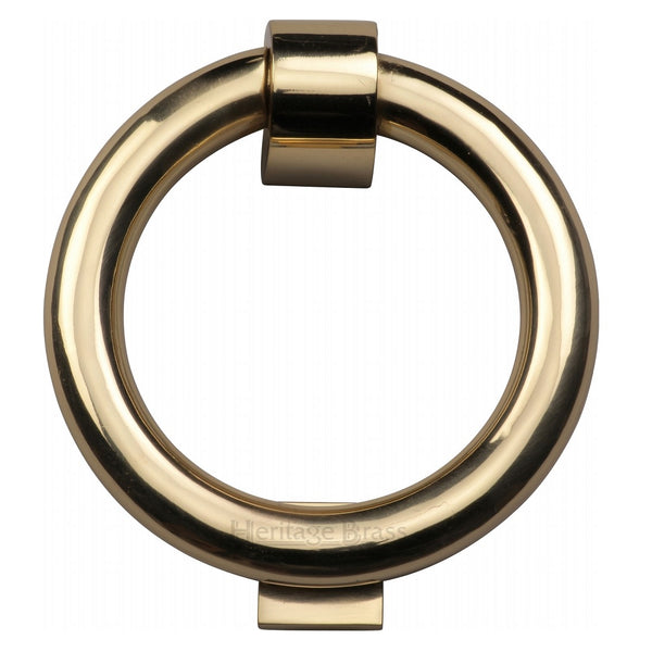 M.Marcus Ring Door Knocker - Polished Brass