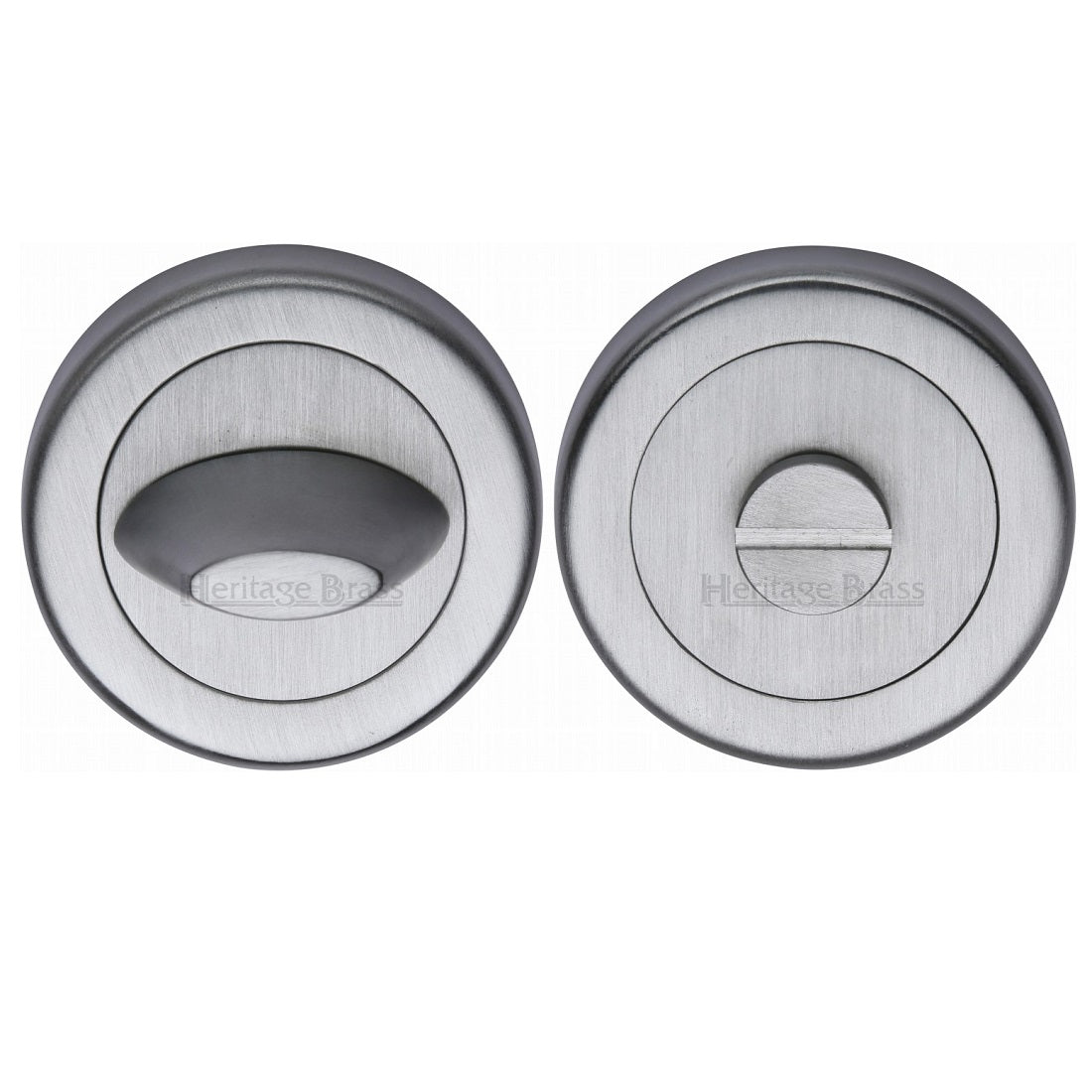M.Marcus Contemporary Bathroom Turn & Release 53mmØ - Satin Chrome