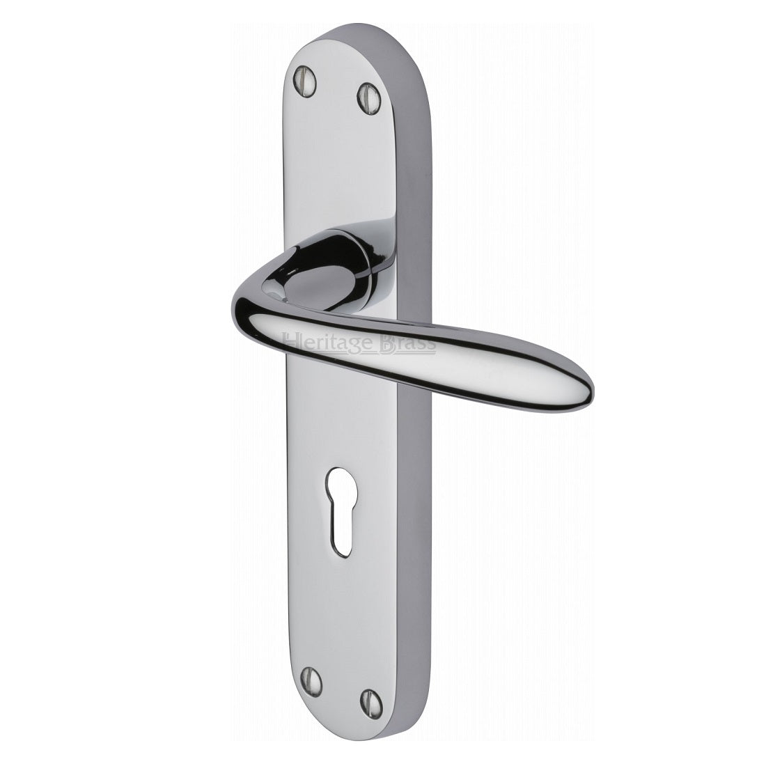 M.Marcus Sutton Lock Handles Polished Chrome