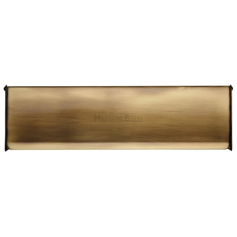 M.Marcus Internal Letterflap 299x83mm - Antique Brass