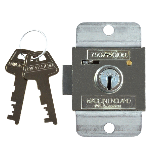L&F 7 Lever Deadbolt Locker Lock