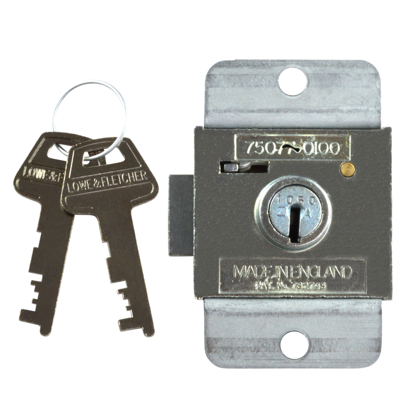 L&F 7 Lever Deadbolt Locker Lock