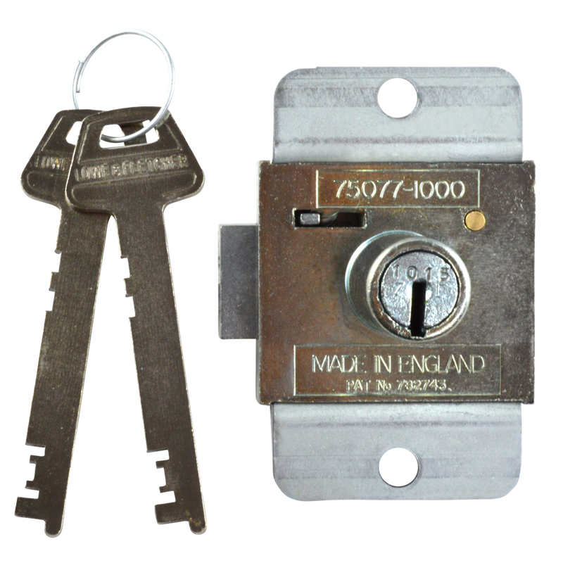 L&F 7 Lever Deadbolt Locker Lock