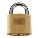 UNION C-Series 1K42 AVA Brass Open Shackle Padlock
