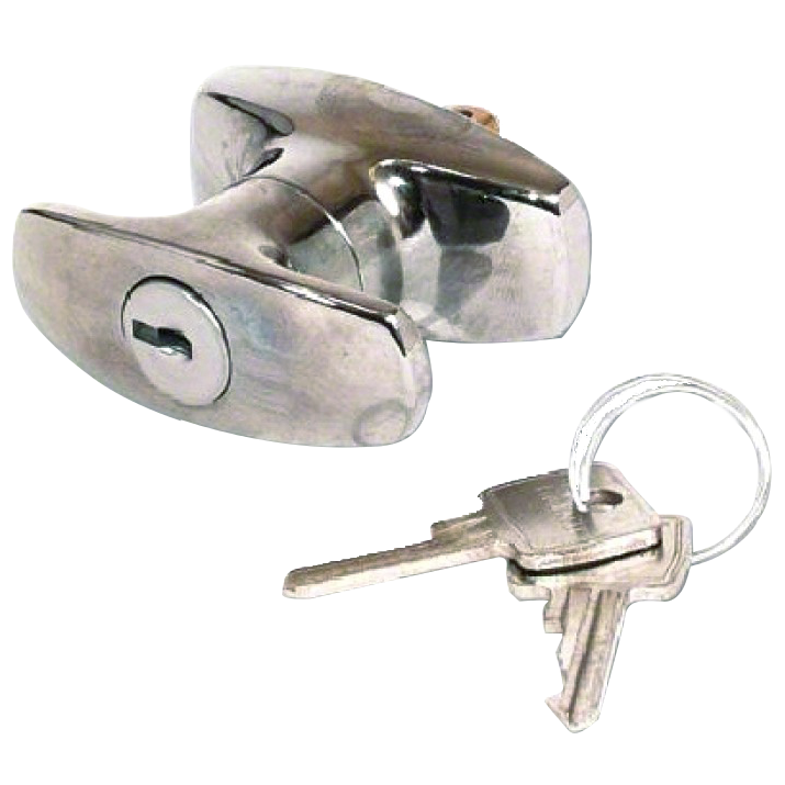 L&F 1601 & 1618 Small `T` Garage Door Handle