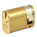 UNION 2x8 Oval Half Cylinder To Suit 2332 Oval Profile Nightlatches