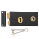 UNION 1465 3 Lever Double Handed Rimlock