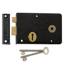 UNION 1439 3 Lever Double Handed Rimlock