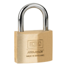 UNION 3122 Brass Open Shackle Padlock