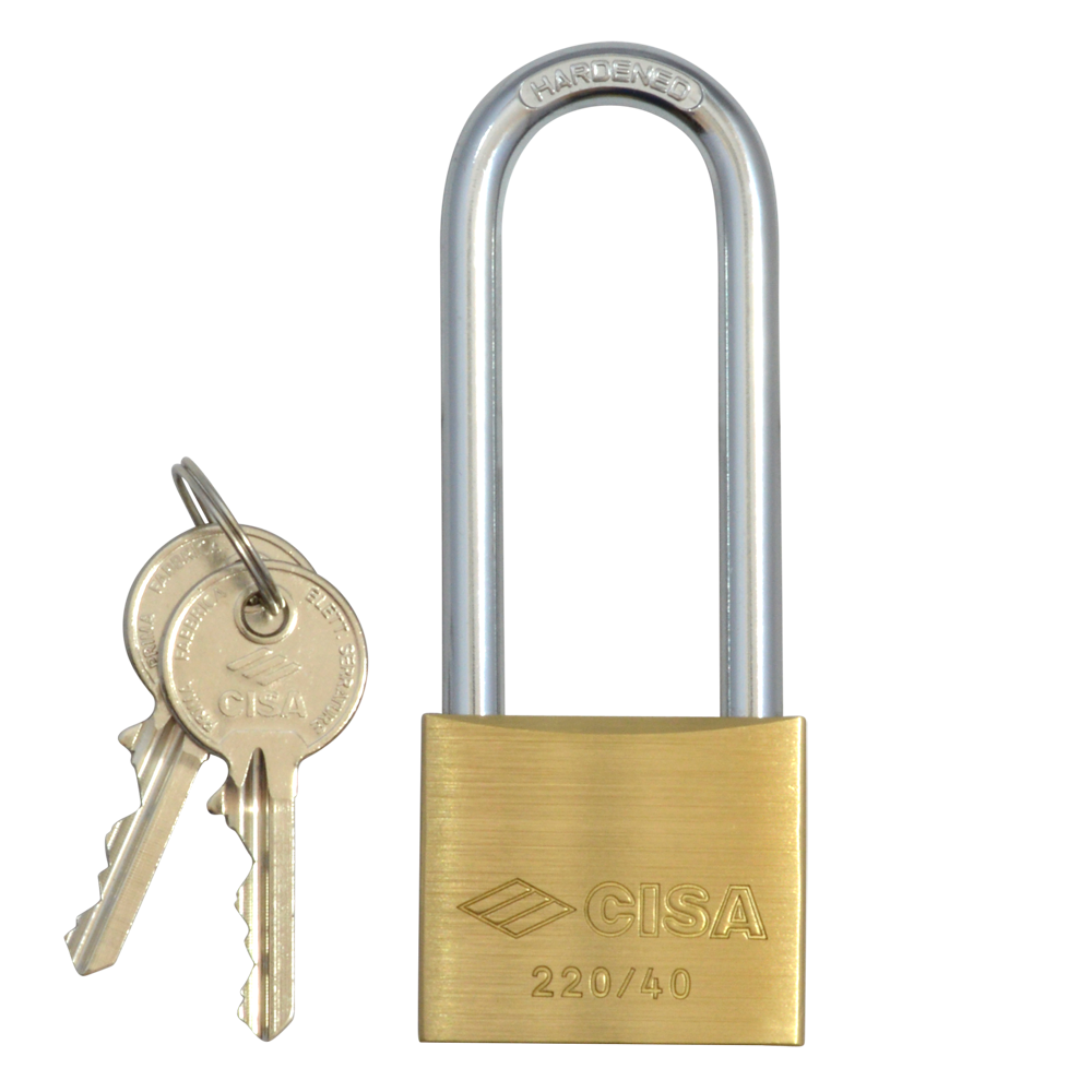 ABUS Mechanical 55/40Mm Brass Padlock 63Mm Long Shackle - Groceries