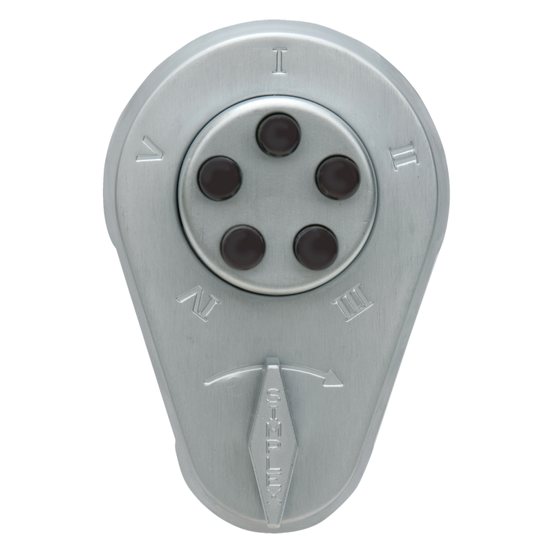 DORMAKABA 900 Series 904 Digital Lock With Rim Deadlock
