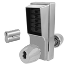 DORMAKABA Series 1000 1041B Knob Operated Digital Lock With Key Override & Passage Set