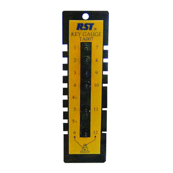 RST TA007 Pin & Pipe Key Gauge
