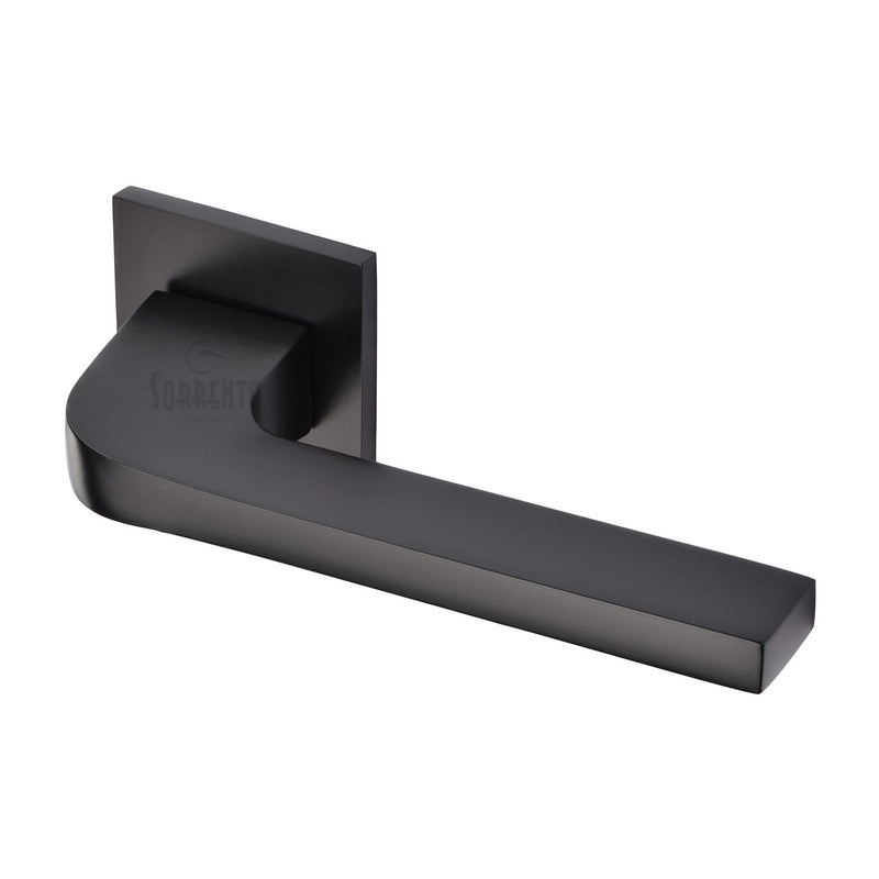 Sorrento Porto Door Handle on Square Rose