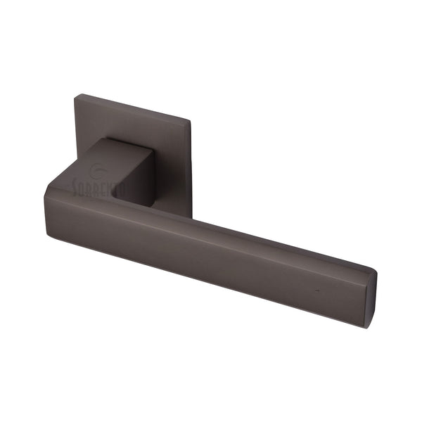 Sorrento Madrid Door Handle on Square Rose
