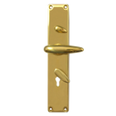 FRANK ALLART 1218 & 1220 Handle Door Furniture To Suit Chubb 3R35