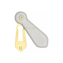 Heritage Brass Covered Escutcheon White Crackle