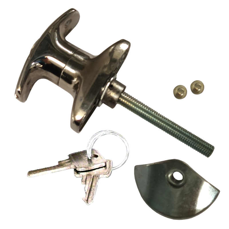 L&F 1601 & 1618 Small `T` Garage Door Handle