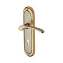 Heritage Brass Ambassador Door Handle on Plate