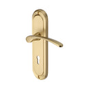 Heritage Brass Ambassador Door Handle on Plate