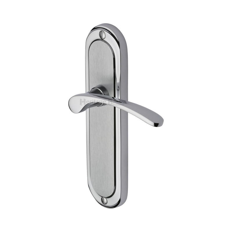 Heritage Brass Ambassador Door Handle on Plate