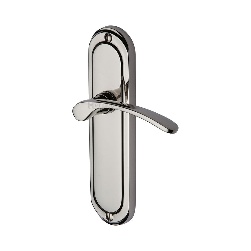 Heritage Brass Ambassador Door Handle on Plate
