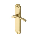 Heritage Brass Ambassador Door Handle on Plate