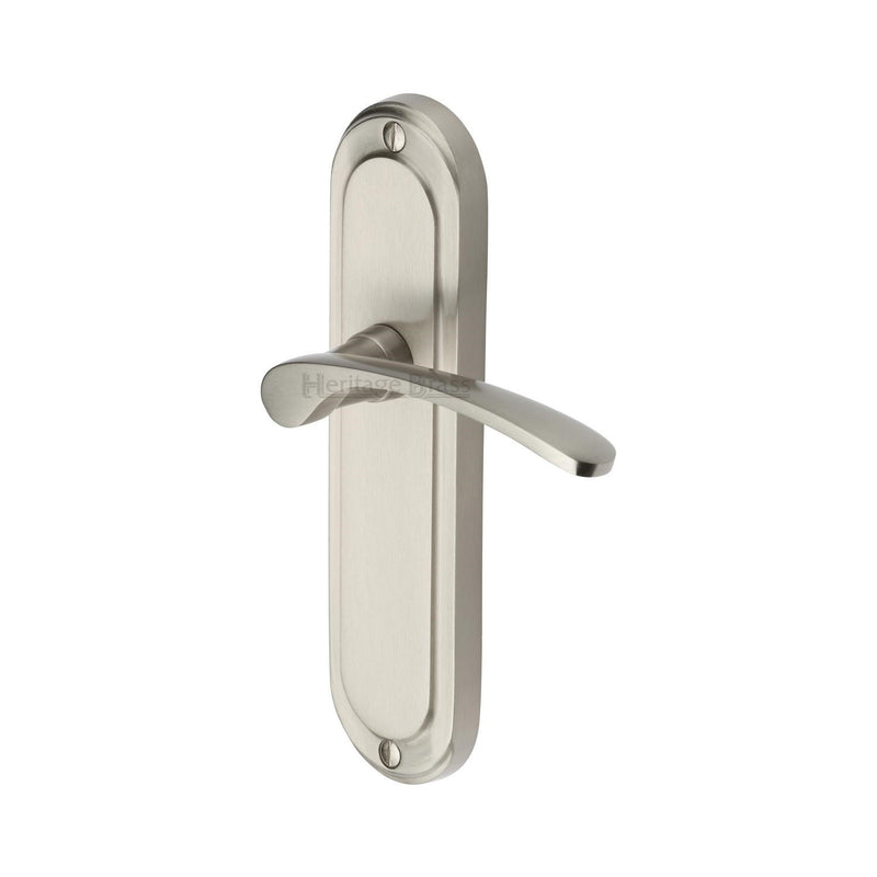 Heritage Brass Ambassador Door Handle on Plate