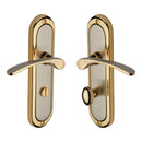 Heritage Brass Ambassador Door Handle on Plate