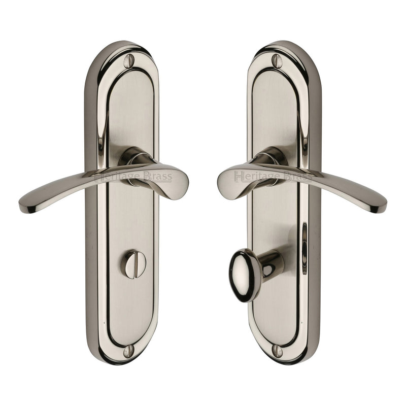 Heritage Brass Ambassador Door Handle on Plate