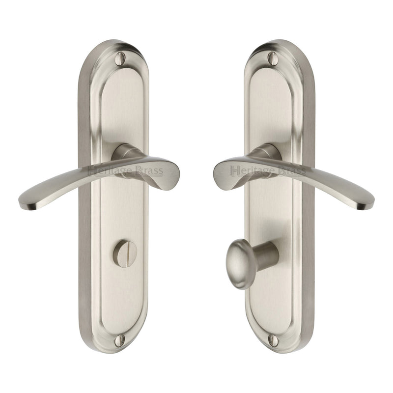Heritage Brass Ambassador Door Handle on Plate