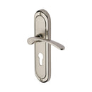 Heritage Brass Ambassador Door Handle on Plate