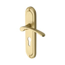 Heritage Brass Ambassador Door Handle on Plate