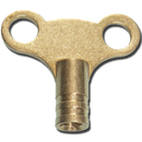 ASEC Brass `Clock Style` Radiator Key