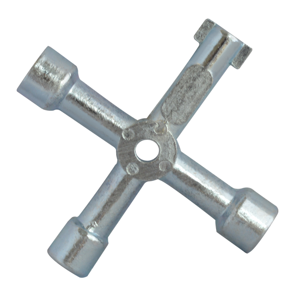 ASEC 4-Way Metal Services Key