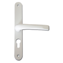 ASEC 70 Lever/Lever UPVC Furniture - 270mm Backplate