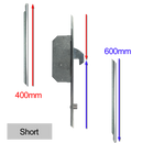 ASEC Modular Repair Lock Locking Point Extensions (UPVC Door) - 2 Hook & 2 Roller