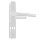 ASEC 70 Lever/Lever Door Furniture To Suit Ferco - 205mm Backplate