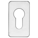 ASEC Self Adhesive 35mm x 60mm Small Euro Escutcheon